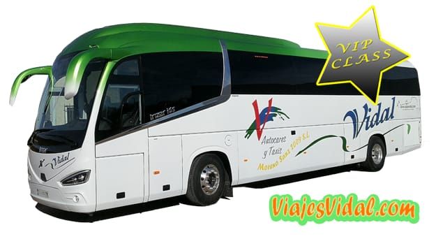 Autocar VIP de 61 plazas de Viajes Vidal
